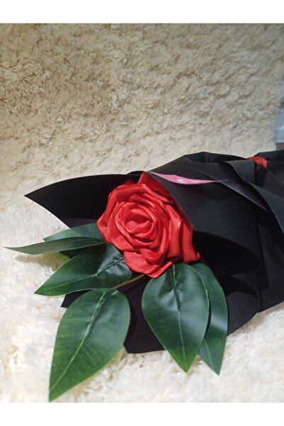 Çiçek 24 Kasım öğretmenler gününe Özel yapay tekli kırmızı gül