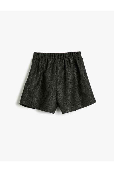 Koton Girl's Anthracite Shorts & Bermuda