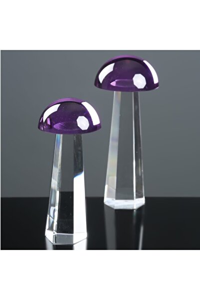 By Ari Ev Dekorasyon İKİLİ KRİSTAL MANTAR KO176-2