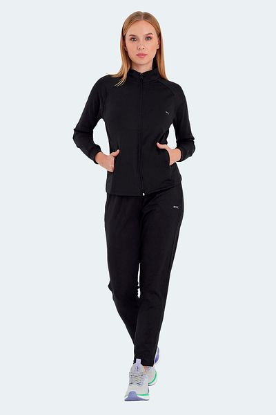 Slazenger Μαύρο σετ γυναικείας φόρμας Raquel