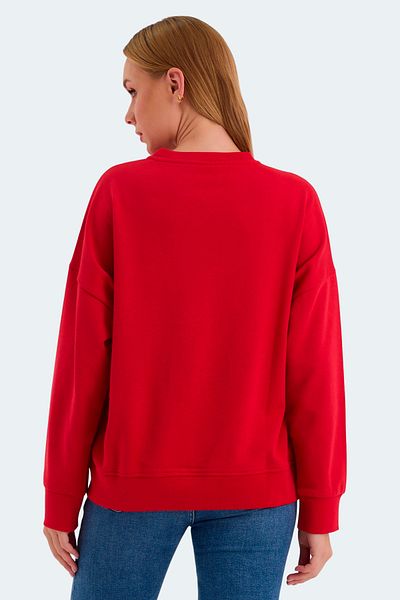 Slazenger Virtue Red Women's Sweatshirt