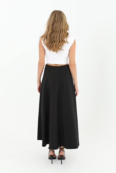 Puane Γυναικεία φούστα με λεπτομέρεια με ραφές 18202