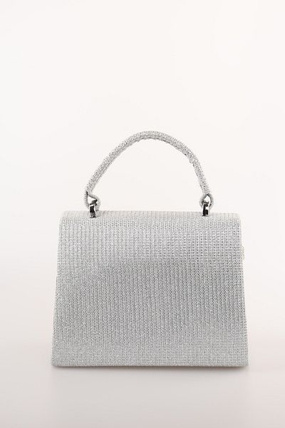 weem bag Geantă Venezia pentru femei Weembag cu mâner cu dungi cu nod