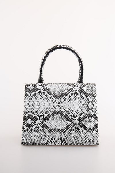 weem bag Γυναικεία τσάντα Weembag Snake Pattern μονής λαβής Palermo