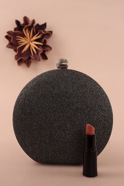 weem bag Τσάντα βραδινού φορέματος Weembag 183 Sand Glitter Oval Wrap