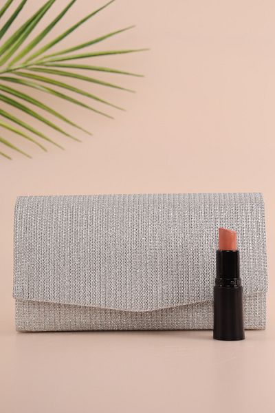 weem bag Βραδινή τσάντα φορέματος Weembag 201 ριγέ στήθος μικροσκοπικό φάκελο |   Μοντέρνο και κομψό σχέδιο