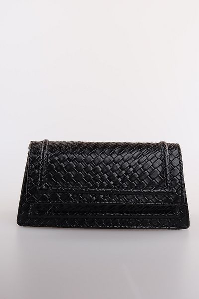 weem bag Плетена чанта Weembag Jahra Clutch Pisa за жени