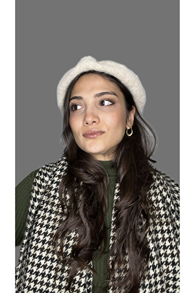 laviyonsa French Painter Beret & Hat with Cashmere Beard