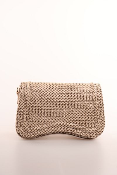 weem bag Γυναικεία τσάντα Weembag Straw Floki Portfolio Siena