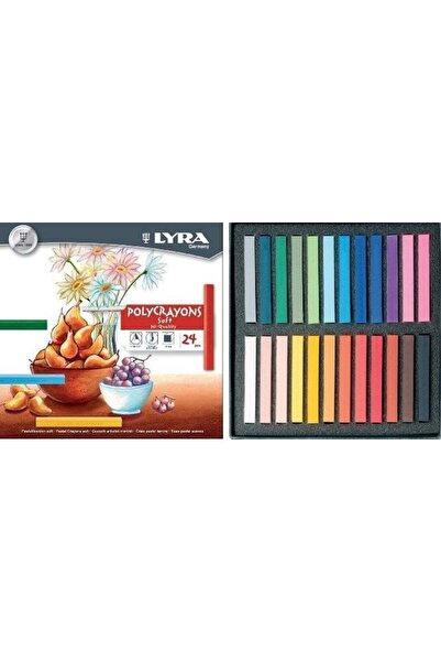 LYRA POLYCRAYON SOFT-TOZ PASTEL 24 LÜ
