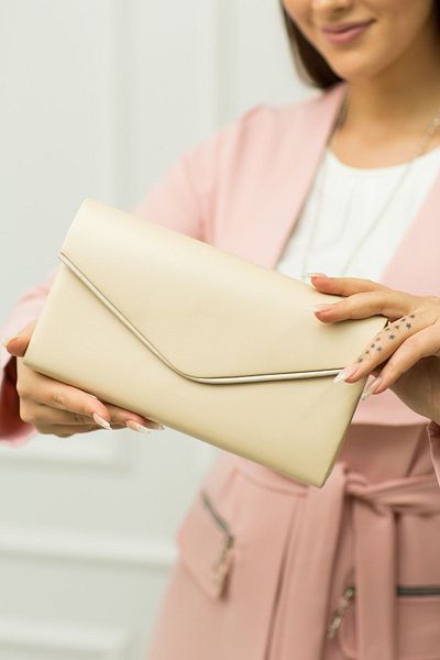 weem bag Γυναικεία τσάντα Weembag Matte Piping Envelope Venezia