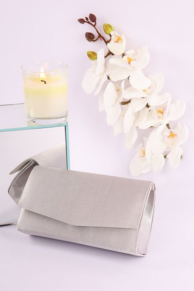 weem bag Βραδινή τσάντα φορέματος Weembag 201 Satin Tiny Envelope |   Πολυτελής σατέν τσάντα