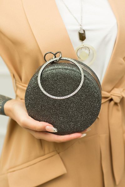 weem bag Τσάντα βραδινού φορέματος Weembag 155 Sand Glitter Bracelet |   Λαμπερή κομψή τσάντα