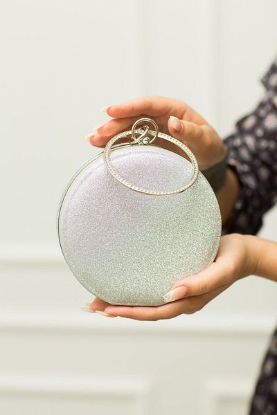 weem bag Τσάντα βραδινού φορέματος Weembag 155 Sand Glitter Bracelet |   Λαμπερή κομψή τσάντα