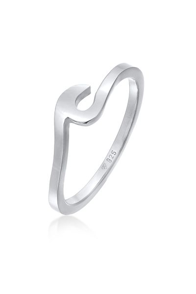 ELLI Inel Ladies Wave Basic Trend În Argint Sterling 925
