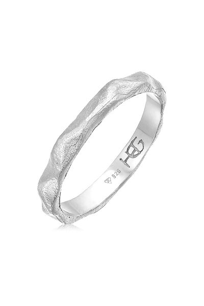 HAZE & GLORY Ring Hg - Ring Herren Aus 925 Sterling Silber, Schmuck Herren, Silberring, Modern, Baby