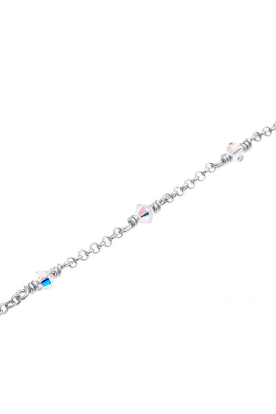 ELLI Dámský náramek s třpytivými krystaly ze sterlingového stříbra 925