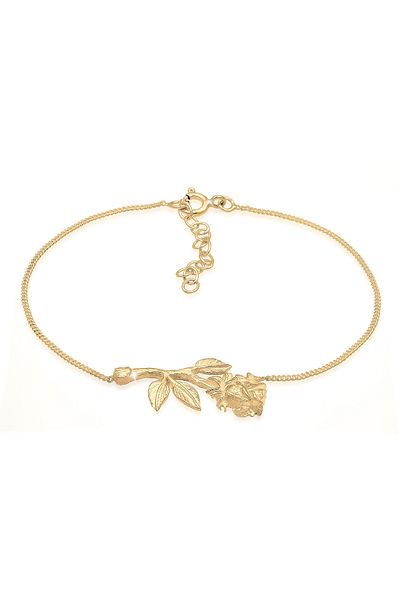 ELLI Bracelet Woman Rose Pendant Elegant Trend 925 Sterling Silver