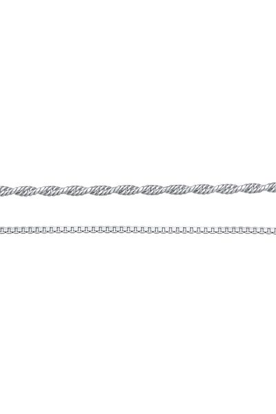 ELLI Colier pentru dama Set Choker Solitaire Trend Cu Labradorit Din argint 925