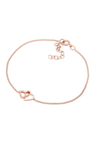ELLI Frauen Liebe Wasserzeichen 925 Silber - Armband Herz Symbol