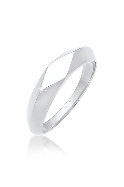 ELLI Inel Signet Pinky Basic Modern În Argint Sterling 925