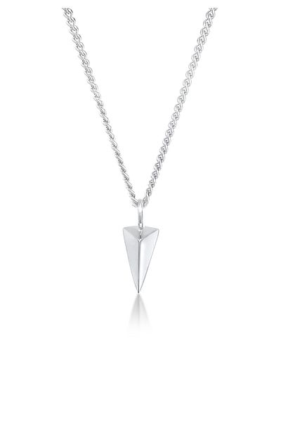 ELLI Colier Femei Triunghi Pandantiv Geo Trend Design Minimal În Argint Sterling 925
