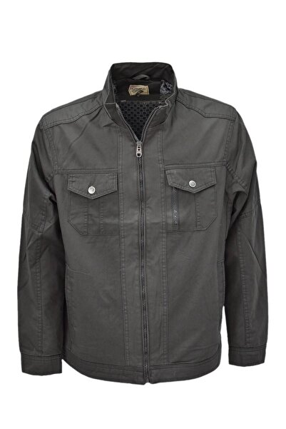 DYNAMO Ανδρικό εποχιακό αθλητικό παλτό από καμβά 8004 BGL-ST04019