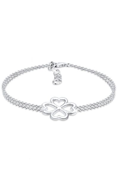ELLI Brățară Trifoi Lucky Argint 925