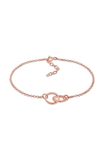 ELLI Armband Damen-Erbsenkettenringe, kombiniert mit 925er Sterlingsilber