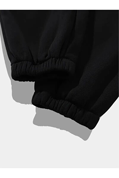 Elfa Tekstil Спортен екип с леопардов принт, горна и долна част, с качулка, в голям размер