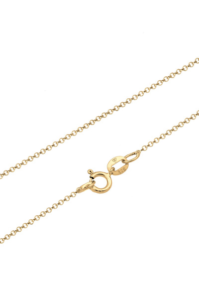 ELLI Dámský náhrdelník s přívěskem, vintage trendy bloger, se syntetickým opálem, pozlacený ze sterlingového stříbra 925