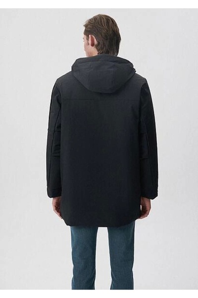 Mavi ΜΠΛΕ ΑΝΔΡΙΚΟ ΜΠΟΥΦΑΝ ΜΕ ΚΟΥΚΟΥΛΑ Μαύρο 0110256 -900