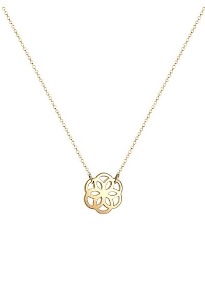 ELLI Necklace Flower 925 Sterling Silver