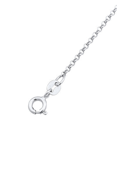 ELLI Dětský kulatý vintage přívěsek s perlou ve tvaru mušle ze sterlingového stříbra 925