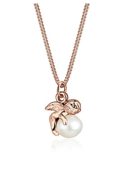 ELLI Colier pentru femei - Angel Sweet, perla de cultura de apa, argint 925