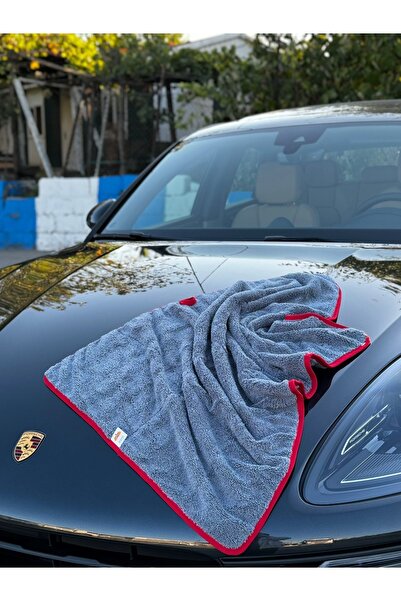 Fine Clean (60X90 CM) Premium Çift Taraflı 600 Gsm Mikrofiber Lüks Oto Yıkama Kurulama, Araba Bezi 1 Adet