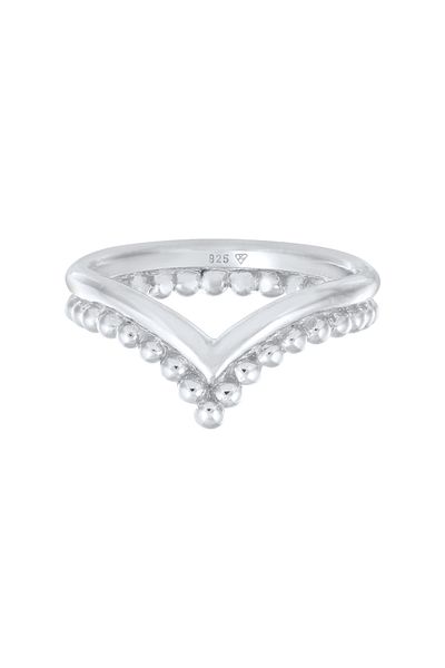 ELLI Inel pentru dama cu design de bile din argint 925