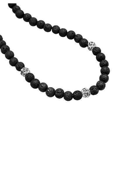 HAZE & GLORY Náhrdelník HG HAZE & GLORY - Pánský náhrdelník ze sterlingového stříbra 925, pánské šperky, oxidované stříbro c