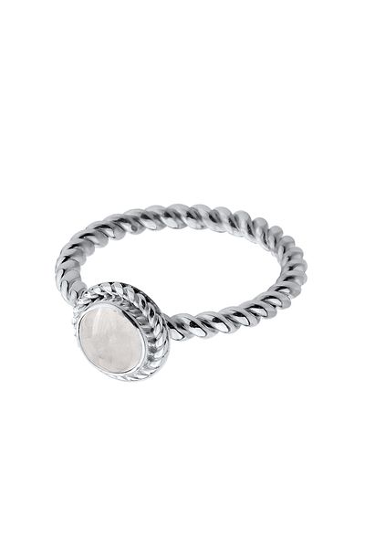 Nenalina Ring Mondstein Geburtsstein Juni Boho Trend 925 Sterling Silber