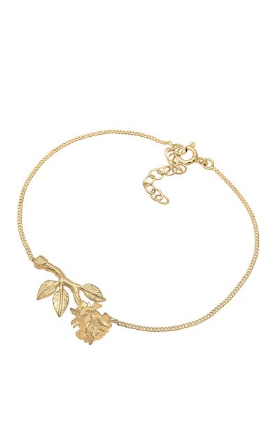 ELLI Bracelet Woman Rose Pendant Elegant Trend 925 Sterling Silver
