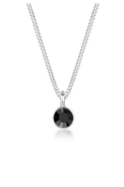 ELLI Colier Basic Must-have Cu Cristale Din Argint Sterling 925