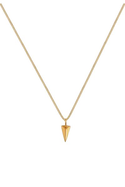 ELLI Necklace Women Triangle Pendant Geo Trend Minimal Design In 925 Sterling Silver