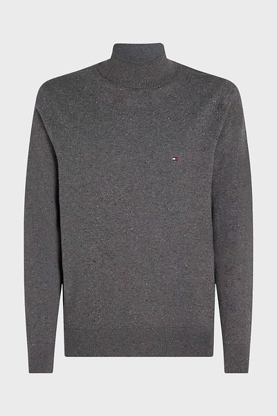 Tommy Hilfiger Men's Turtleneck Sweater - Cotton and Cashmere Blend, Regular Fit Mw0Mw28048 P91