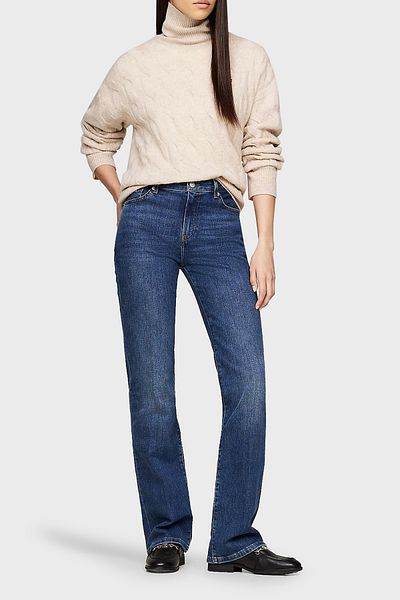 Tommy Hilfiger 100% gyapjú normál szabású garbós pulóver PULÓVER WW0WW43102 0F8