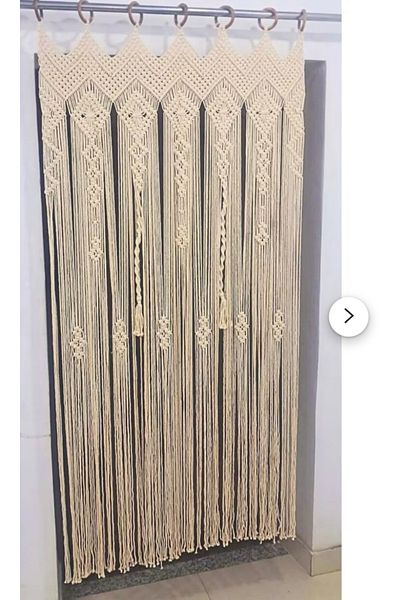 cessehome Macrame Curtain