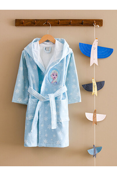 LC Waikiki Lcwk Frozen Baskılı Kız Çocuk Bornoz