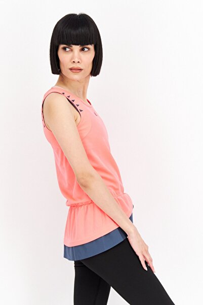 adidas Women Sportswear Fit Sleeveless Training Top, Pink Combo