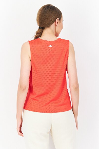 adidas Women Sportswear Fit Brand Logo Tank Top, Red