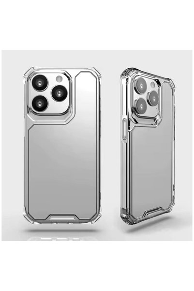 Zebana Apple iPhone 16 Plus Uyumlu Kılıf HD Şeffaf Silikon Kılıf Şeffaf