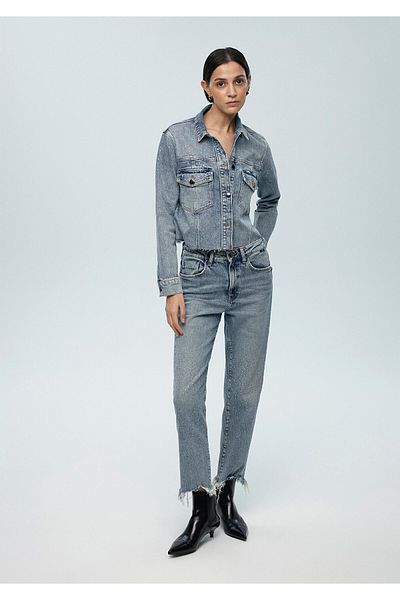 Mavi Pantaloni icoanici New York, albastru indigo strălucitor 101441 -88452